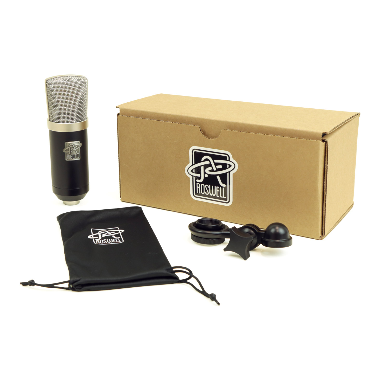 ポーチと専用マイクマウントが付属