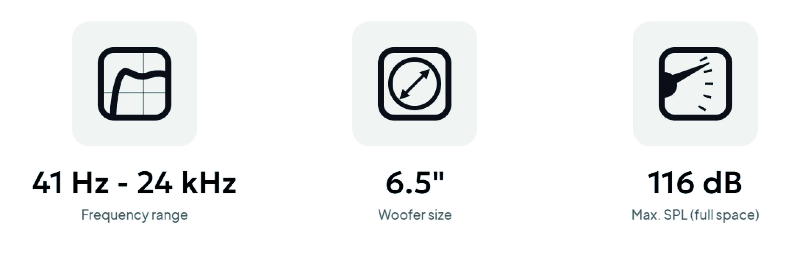 EXO27   6.5インチ 2ウェイ アクティブモニタースピーカー